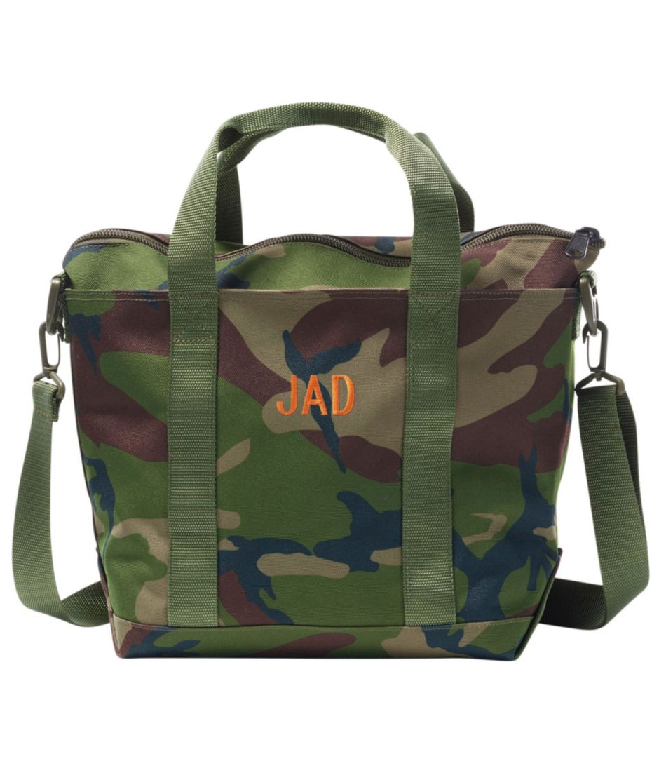 Zip Hunter's Tote Bag With Strap, Camo - Image 5