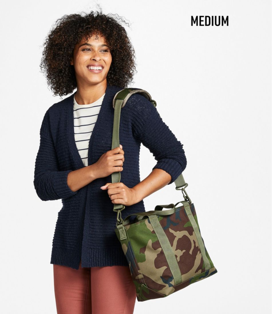 Zip Hunter's Tote Bag With Strap, Camo - Image 8