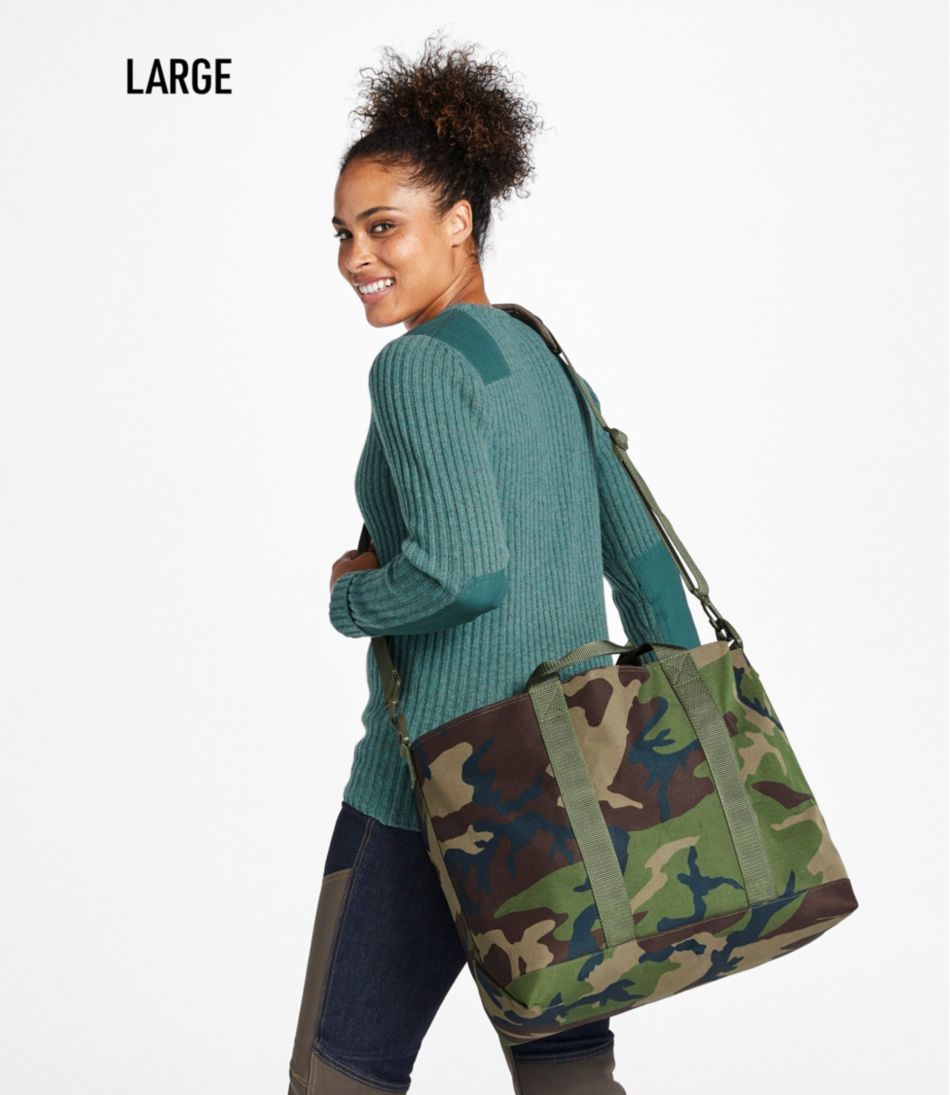Zip Hunter's Tote Bag With Strap, Camo - Image 9