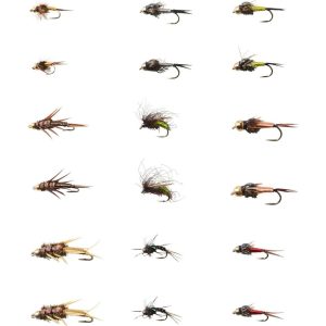 Umpqua 18-Piece Wire Nymph Fly Selection