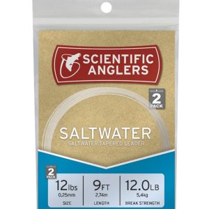 Scientific Anglers Saltwater Nylon Leaders, 9' 2-Pack