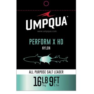 Umpqua Perform X HD All-Purpose Saltwater Leader, 9'