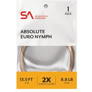 Scientific Angler Absolute Euro Nymph Leader, 2X