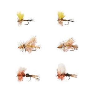 Umpqua Six-Piece Pocket Water Dry Fly Selection