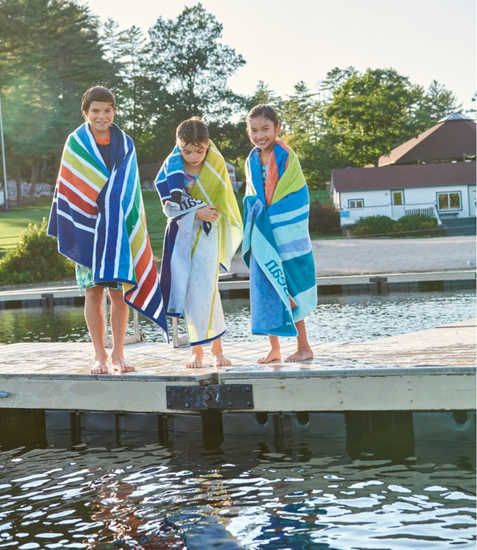 Seaside Beach Towel, Colorbars Scenic - Image 4