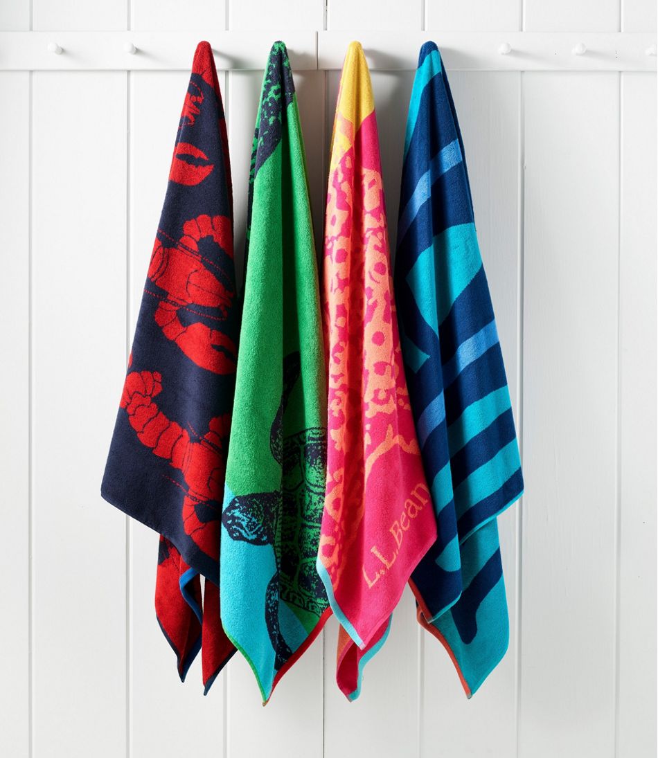 Seaside Beach Towel, Starfish - Image 4