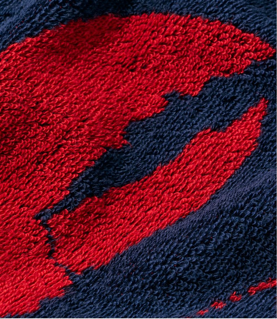 Seaside Beach Towel, Lobsters - Image 2