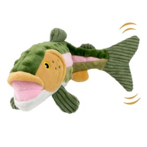 Twitchy Tail Trout Dog Toy