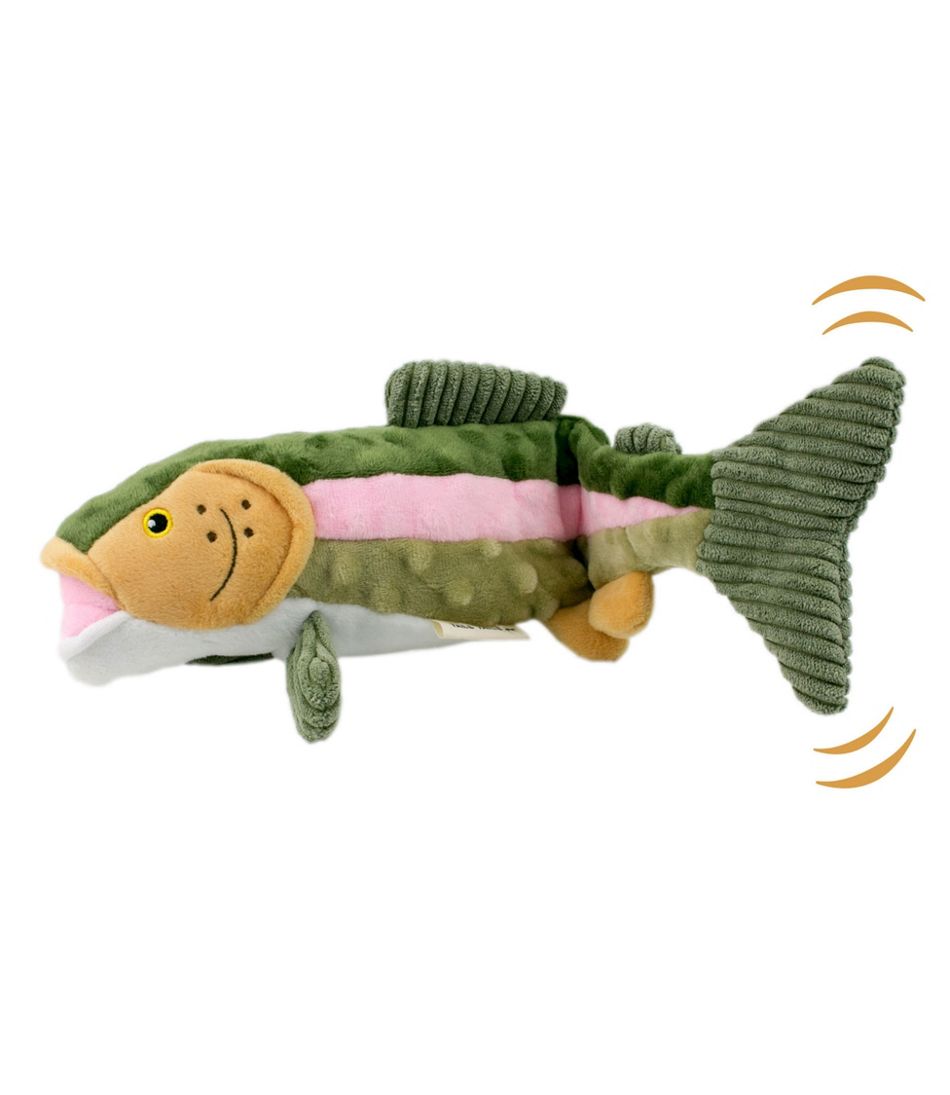 Twitchy Tail Trout Dog Toy - Image 2