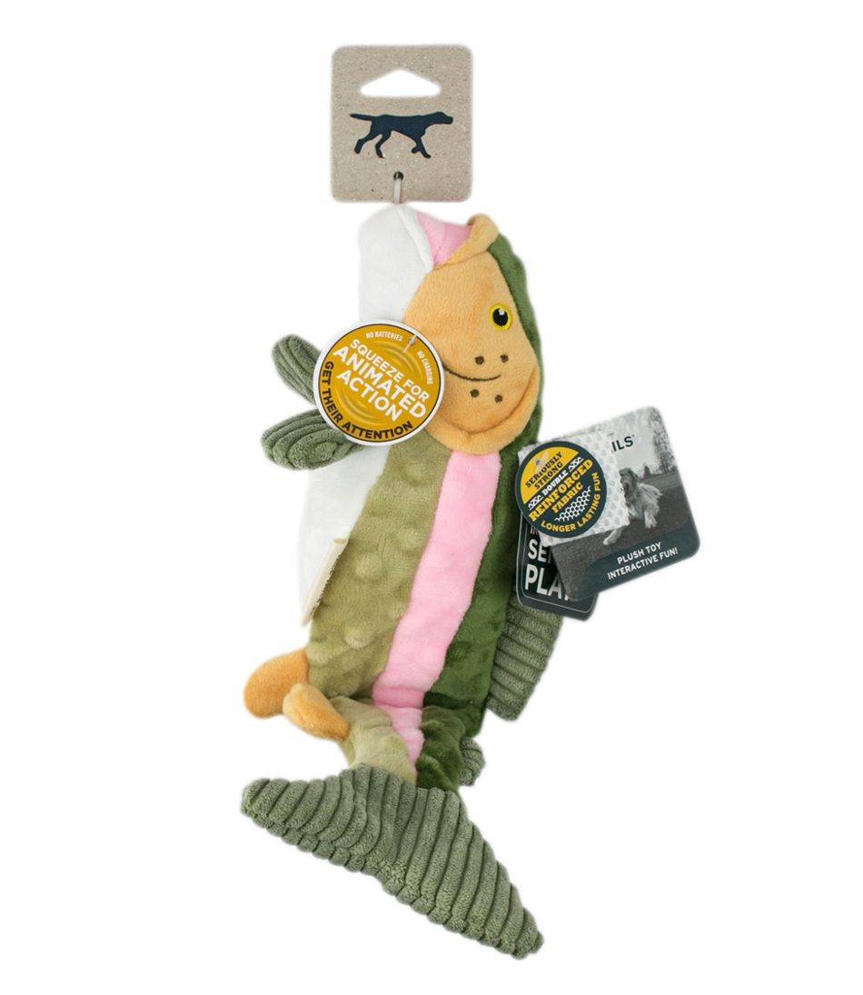 Twitchy Tail Trout Dog Toy - Image 3