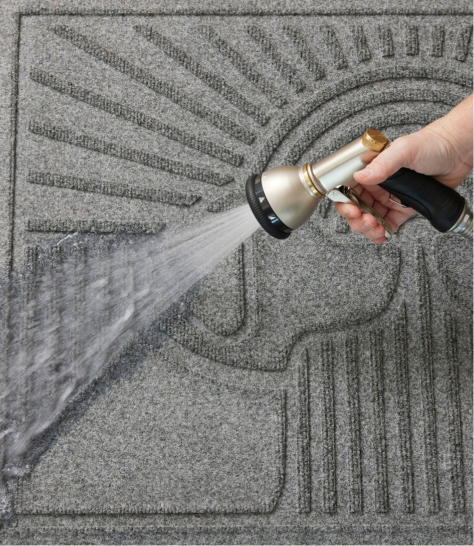 Everyspace Recycled Waterhog Wide Doormat, Sunrise Dogs - Image 3