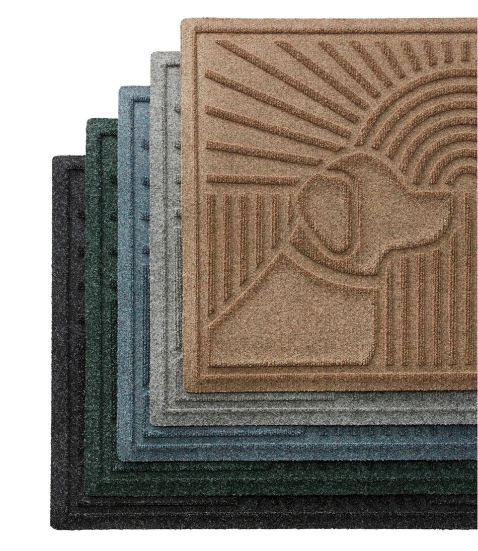 Everyspace Recycled Waterhog Doormat, Sunrise Dogs - Image 4