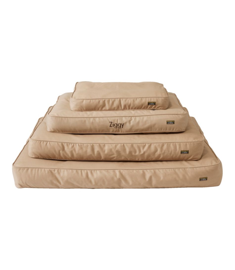 Premium Denim Dog Bed Replacement Cover, Rectangular - Image 2