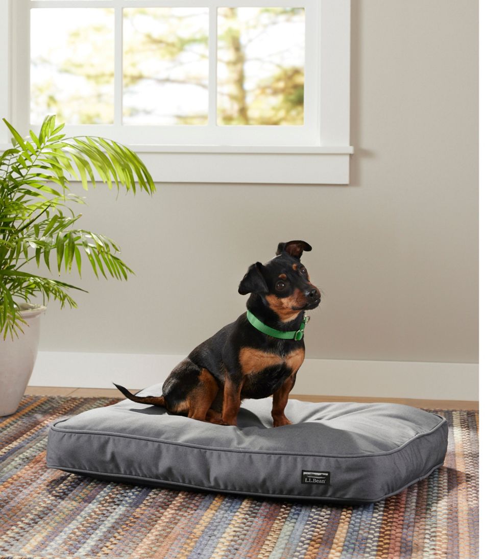 Premium Denim Dog Bed, Rectangular - Image 2