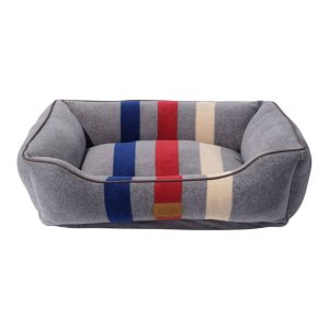 Cabin Stripe Dog Bed