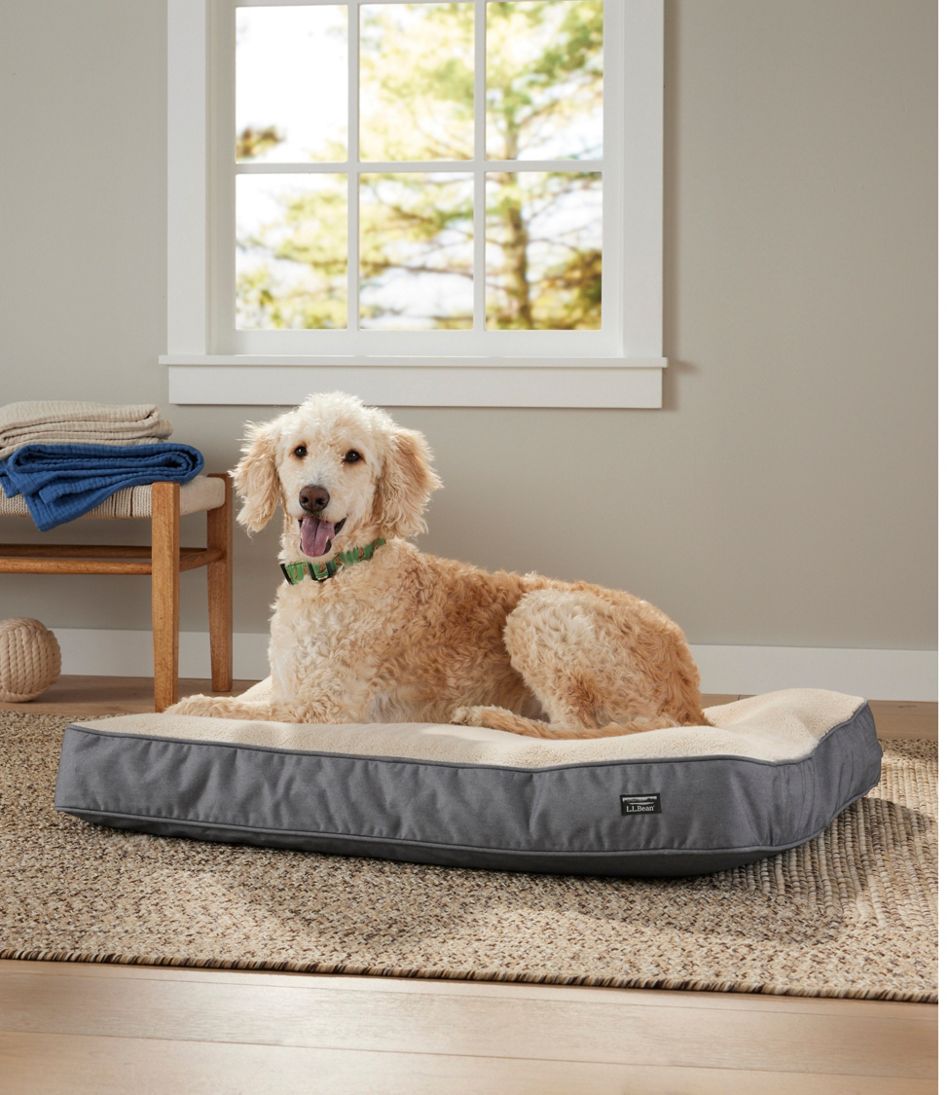 Premium Fleece Dog Bed, Rectangular - Image 2