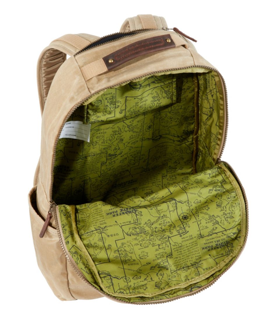 Waxed Canvas Travel Backpack - Image 3