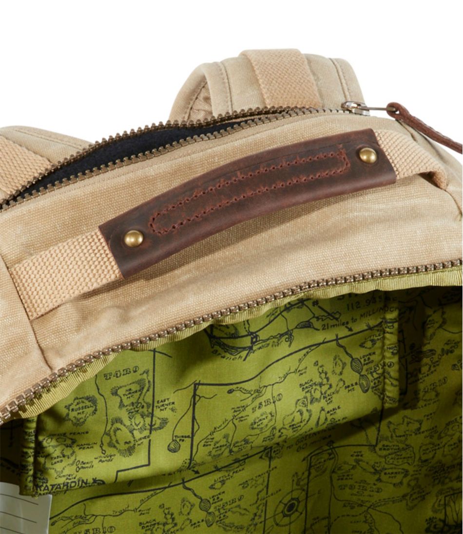 Waxed Canvas Travel Backpack - Image 5