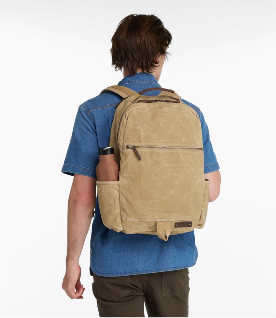 Waxed Canvas Travel Backpack - Image 6