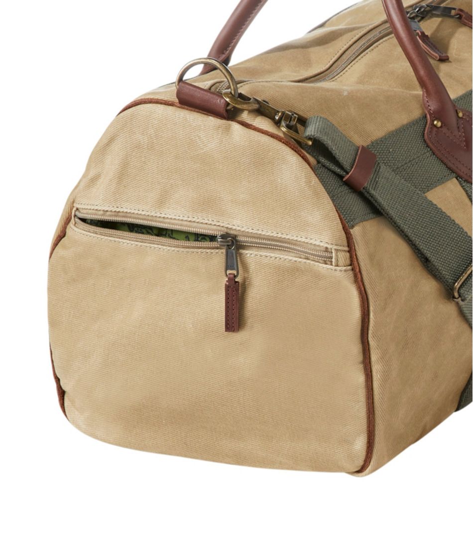 Waxed Canvas Duffle, Medium - Image 5