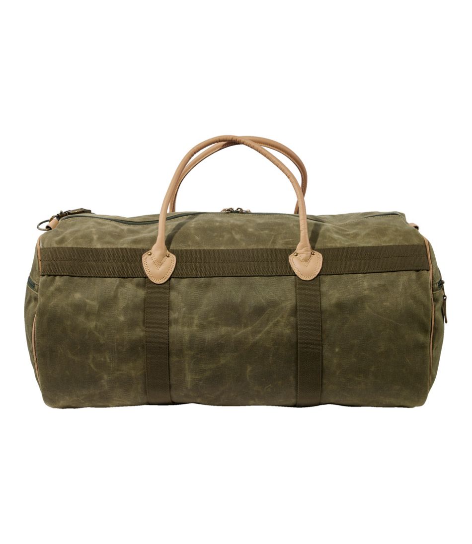 Waxed Canvas Duffle, Large - Image 2