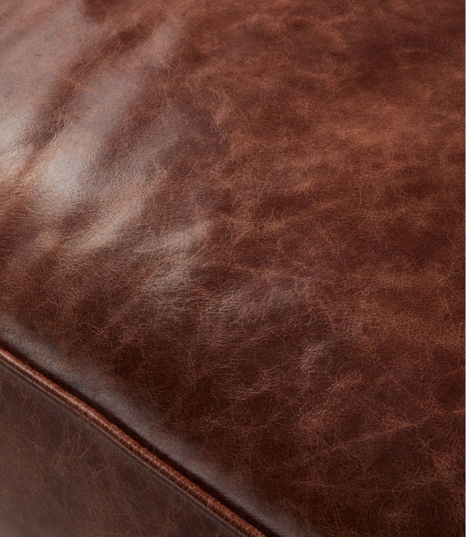 Bean's Leather Lodge Chair - Image 3