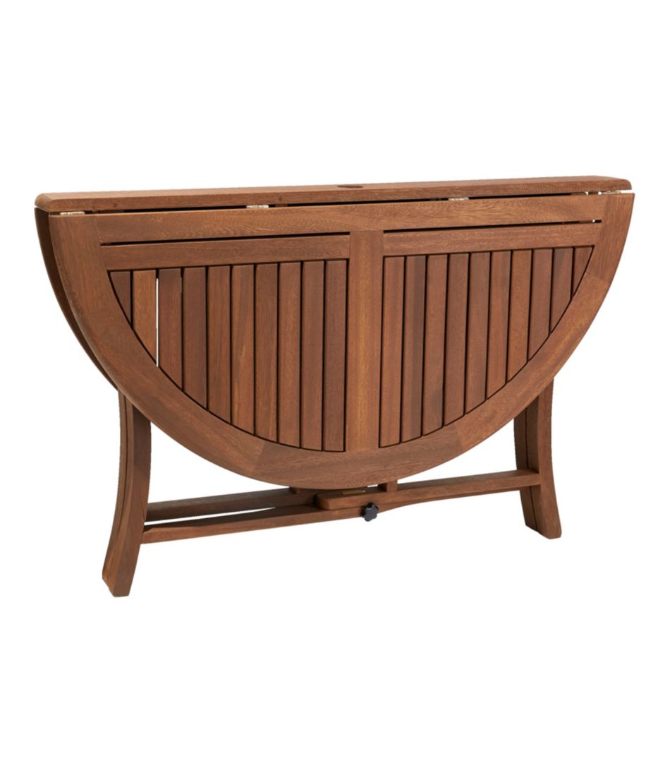 Eucalyptus Folding Table, Round - Image 2