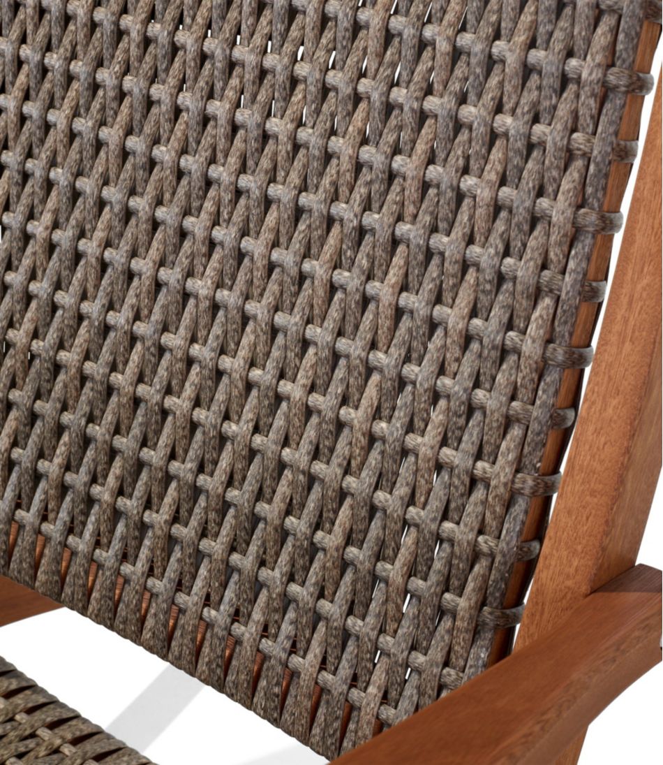 Wicker Eucalyptus Rocker - Image 3