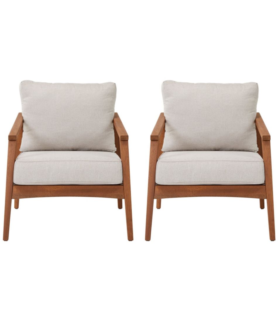 Eucalyptus Patio Chair, Set of Two - Image 4