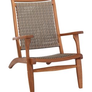 Wicker Eucalyptus Chair
