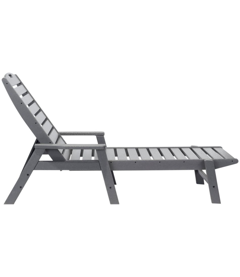 All-Weather Chaise Lounger with Arms - Image 3