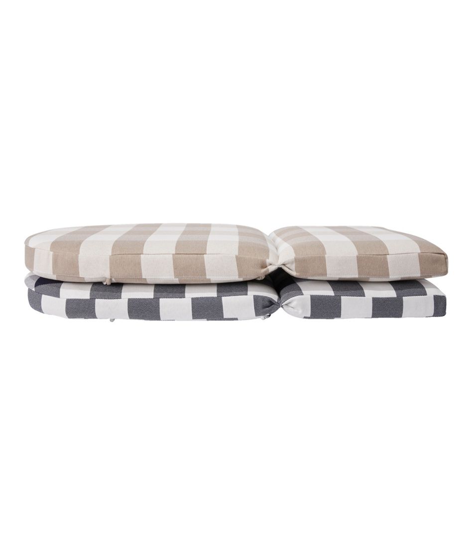 Adirondack Chair Seat and Back Cushion, Buffalo Plaid - Image 3