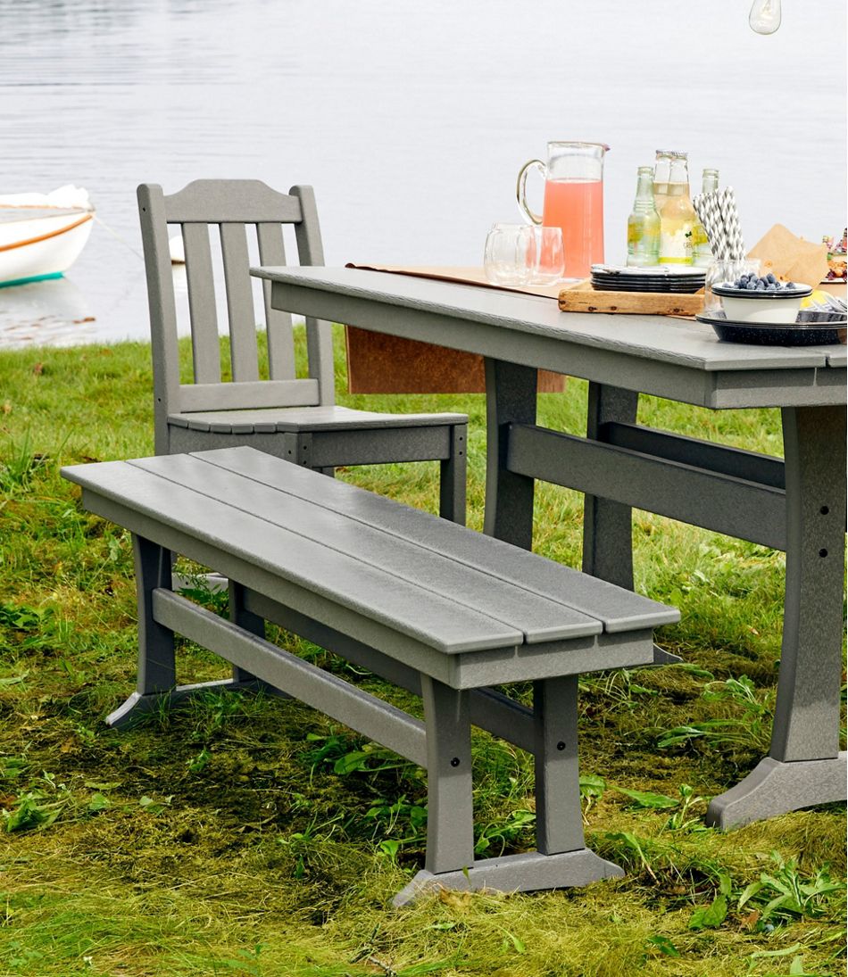 All-Weather Farmhouse Bench - Image 2