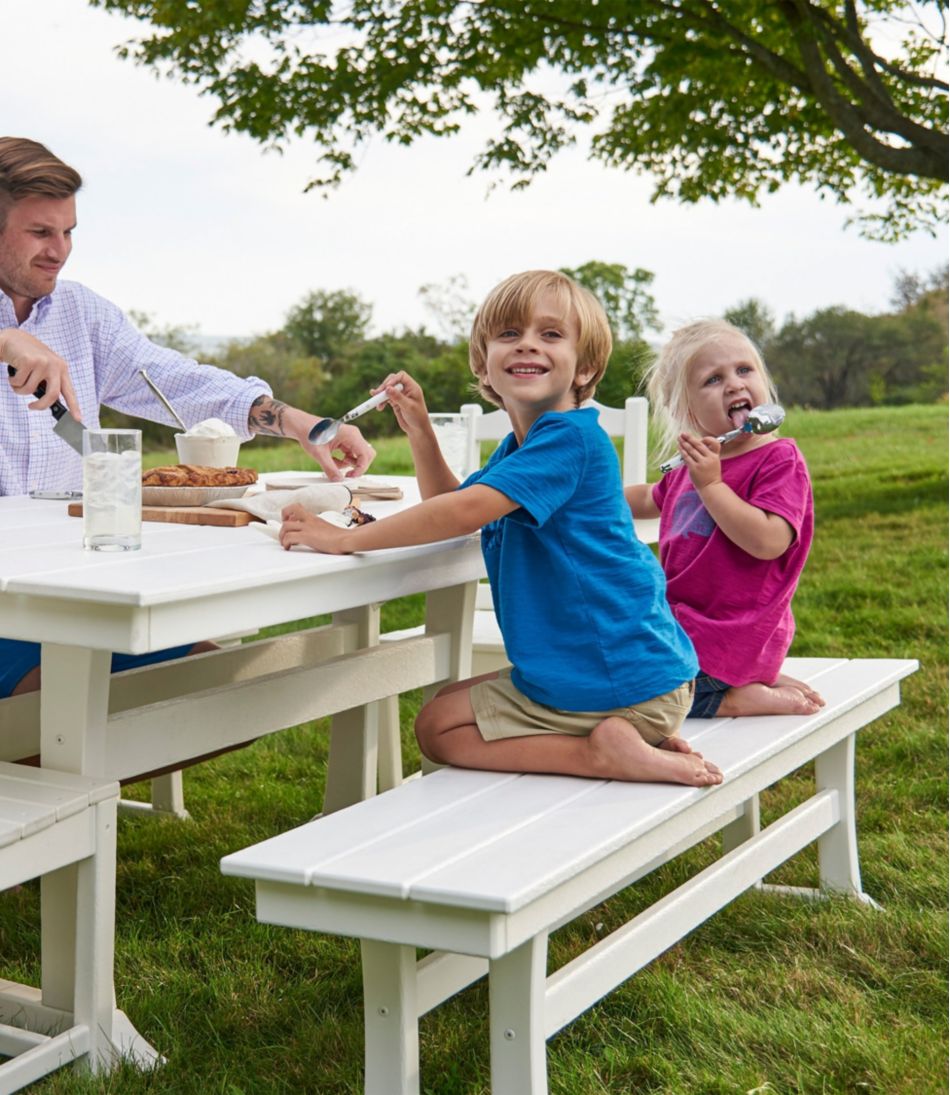 All-Weather Farmhouse Bench - Image 3