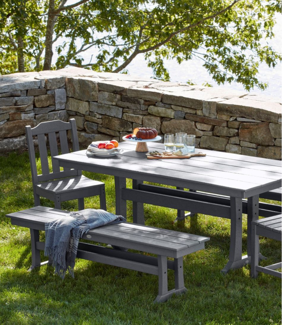 All-Weather Farmhouse Bench - Image 4