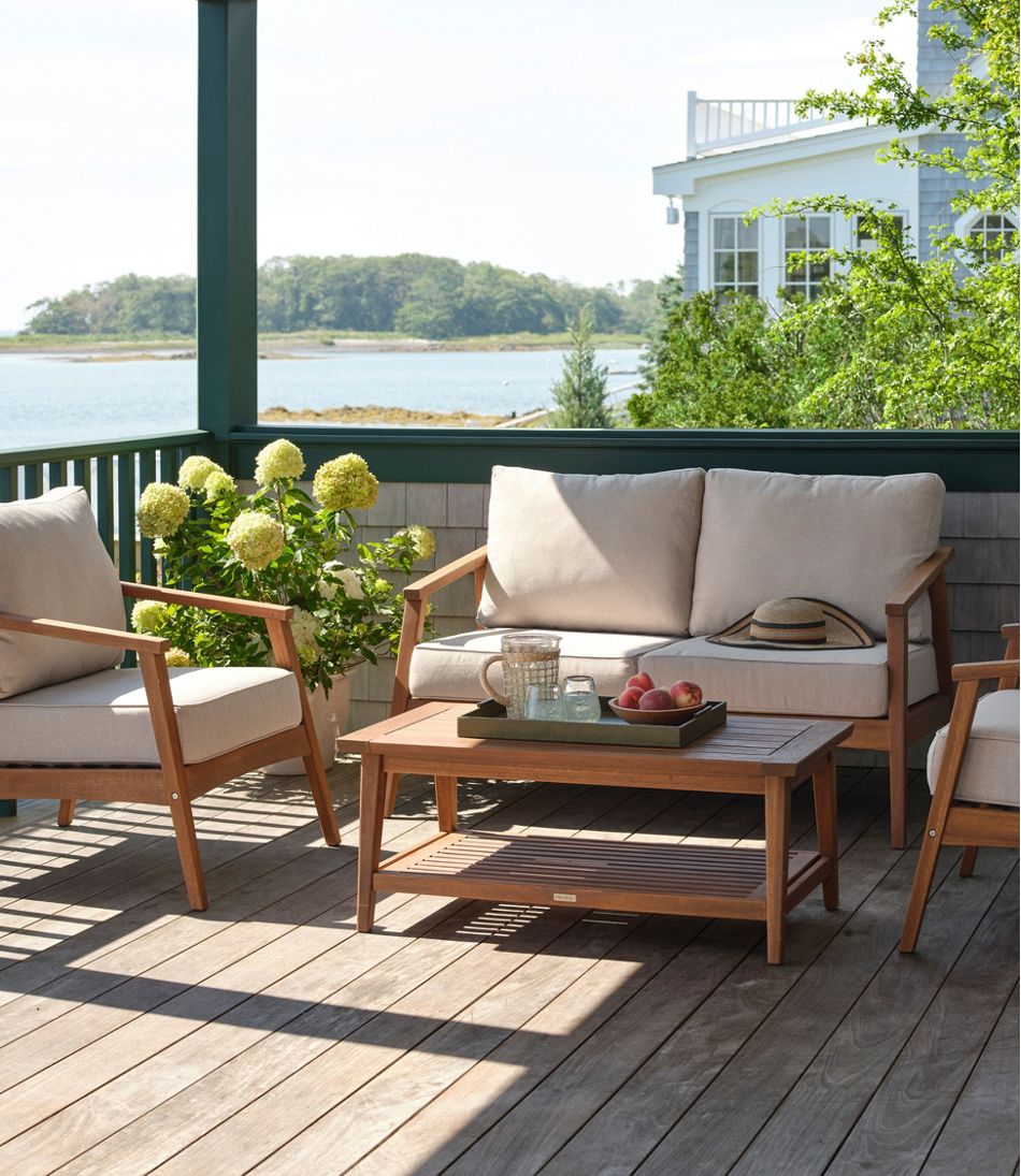 Eucalyptus 4-Piece Patio Set - Image 2