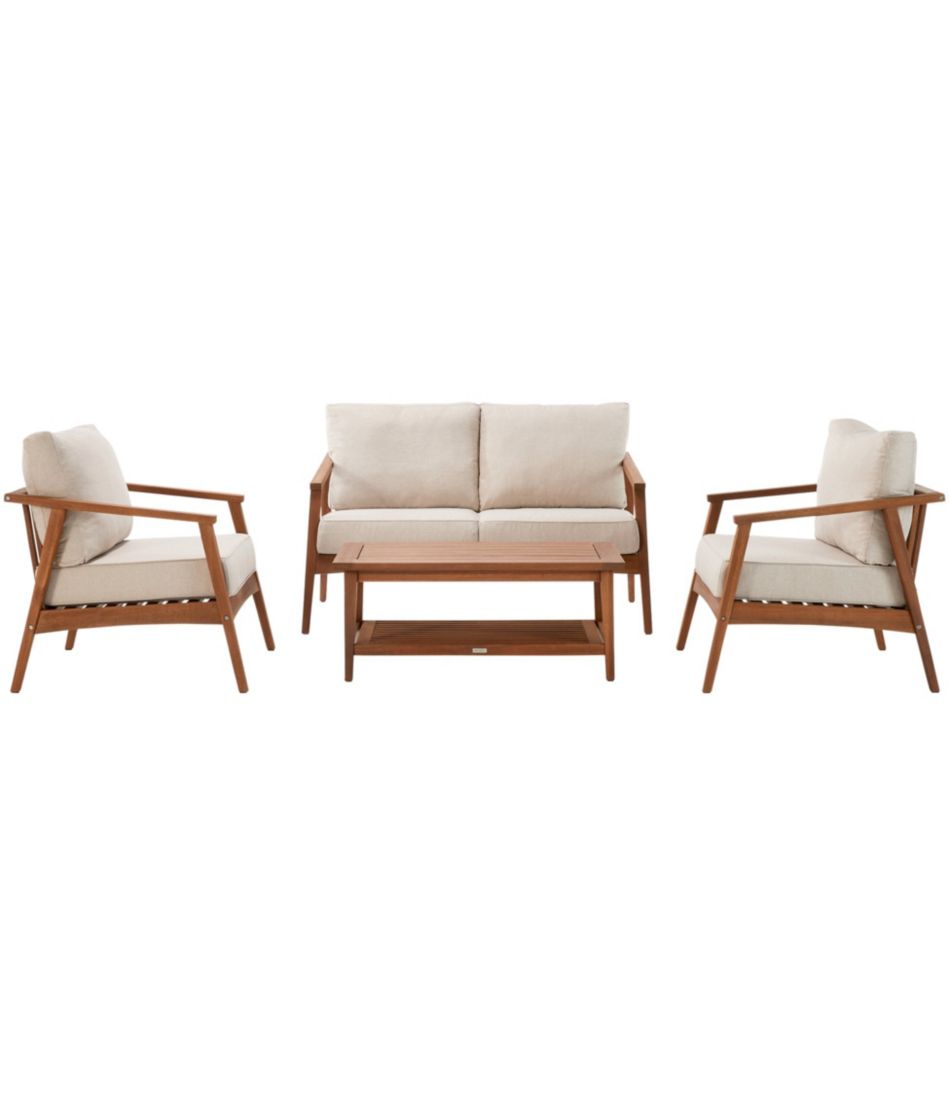 Eucalyptus 4-Piece Patio Set - Image 5