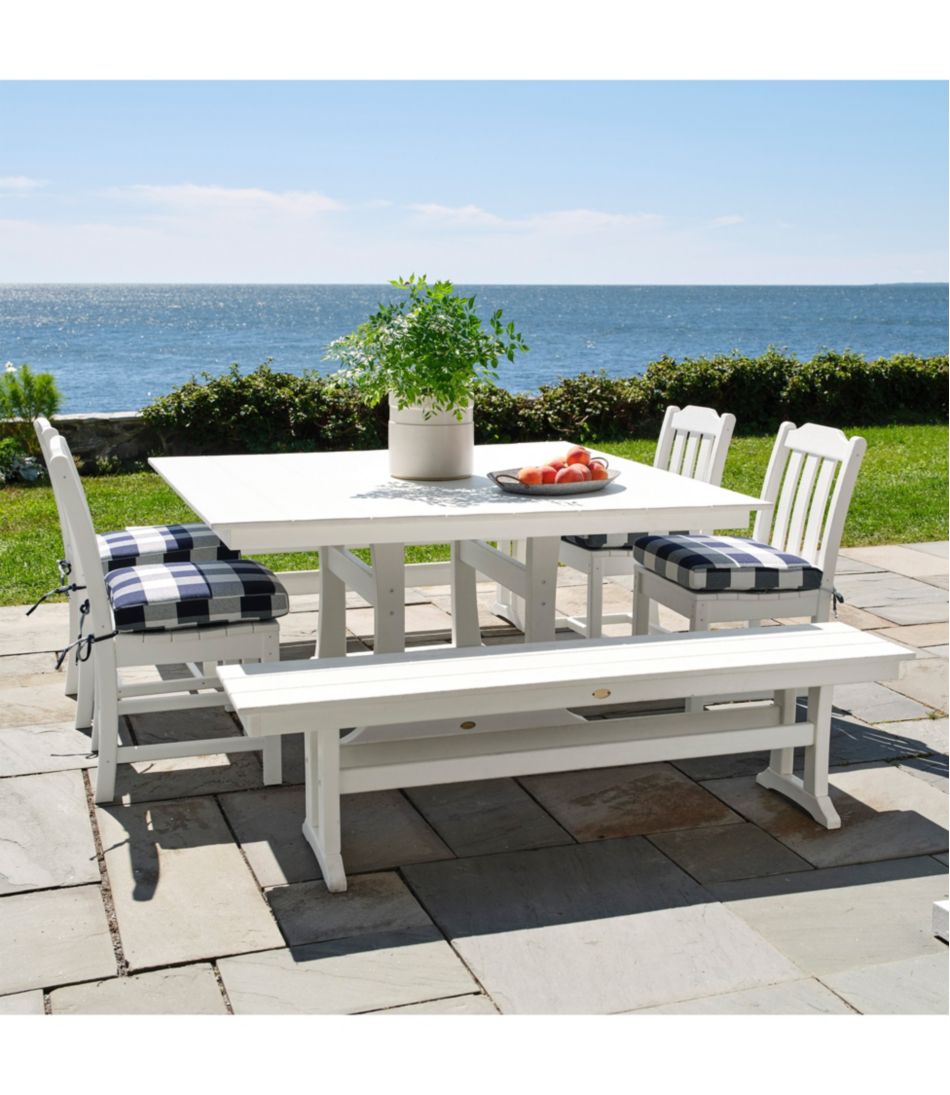 All-Weather Farmhouse Table, Square, 8-Person - Image 3