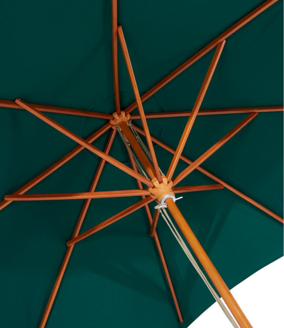 Sunbrella Market Umbrella, Wood - Image 2