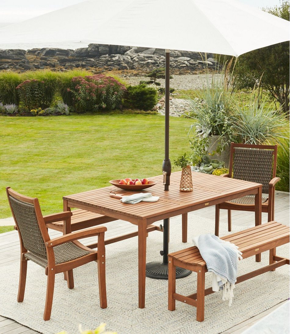Wicker Eucalyptus Dining Chair - Image 2
