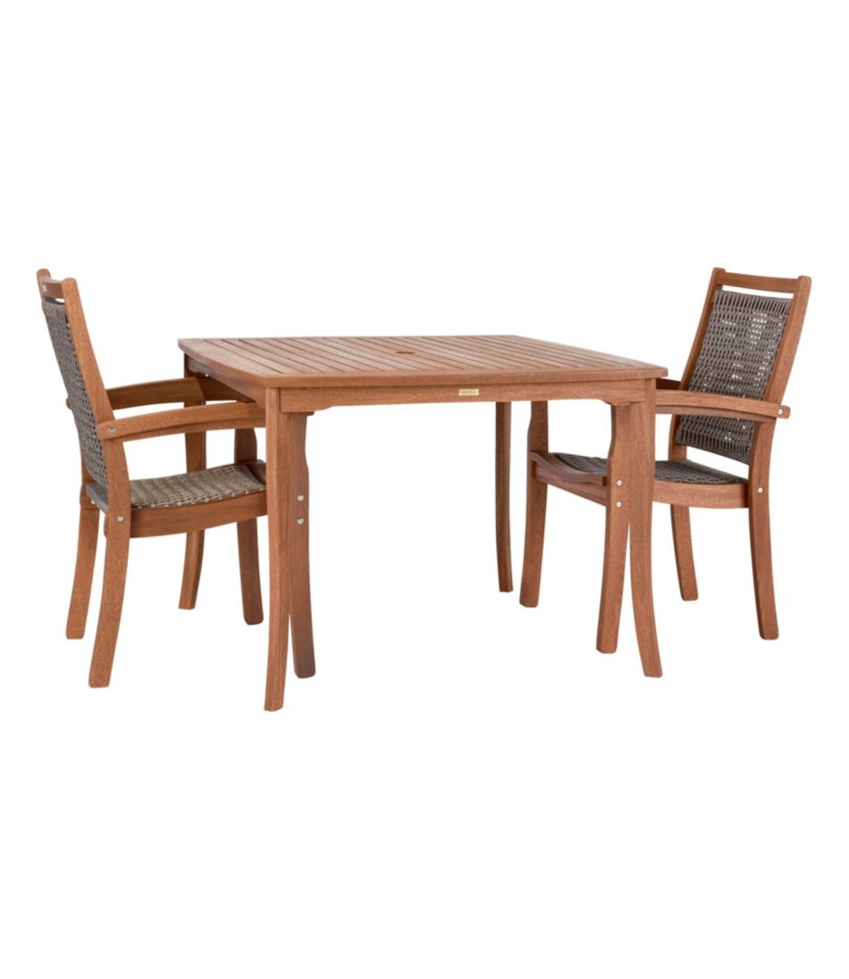 Wicker Eucalyptus Dining Chair - Image 3
