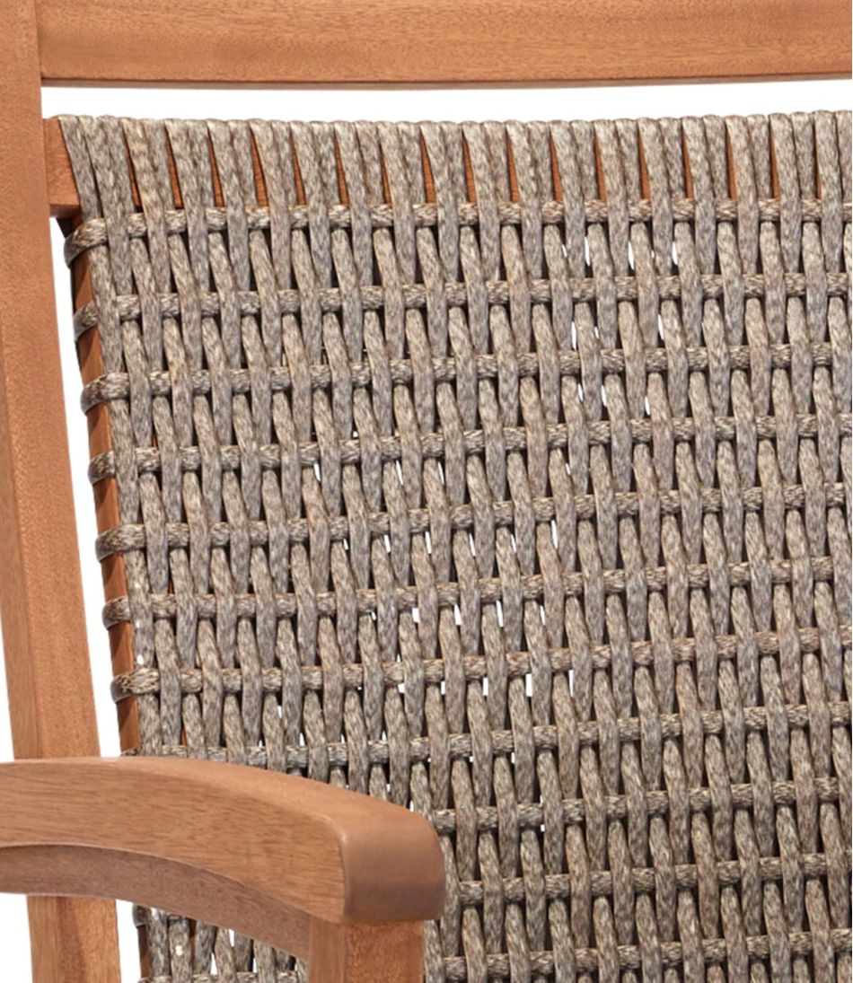 Wicker Eucalyptus Dining Chair - Image 4