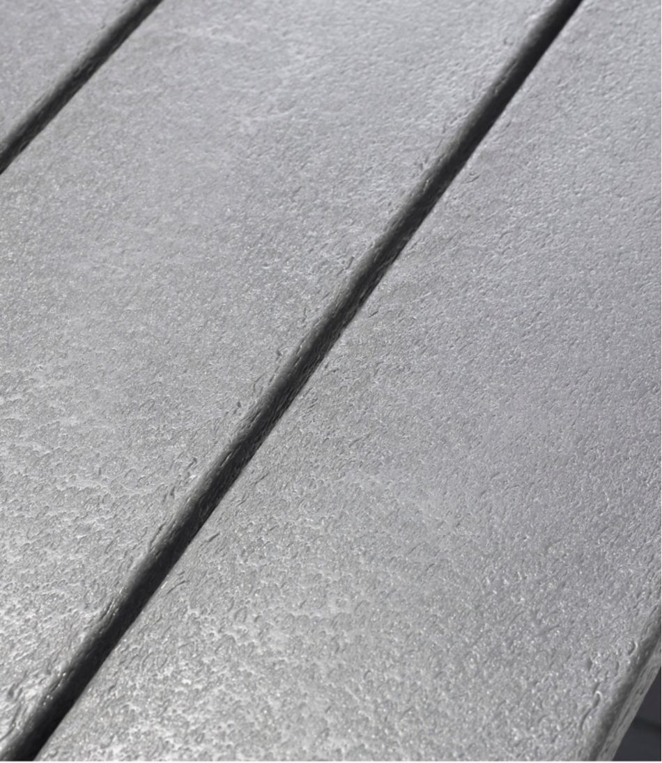 All-Weather Patio Loveseat with Textured Cushion, Slate Gray - Image 4