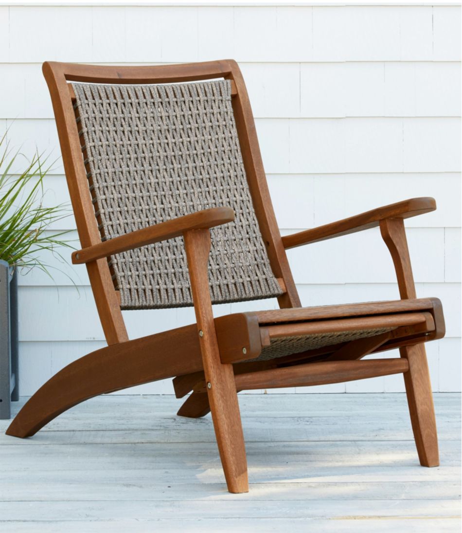 Wicker Eucalyptus Lounger - Image 3