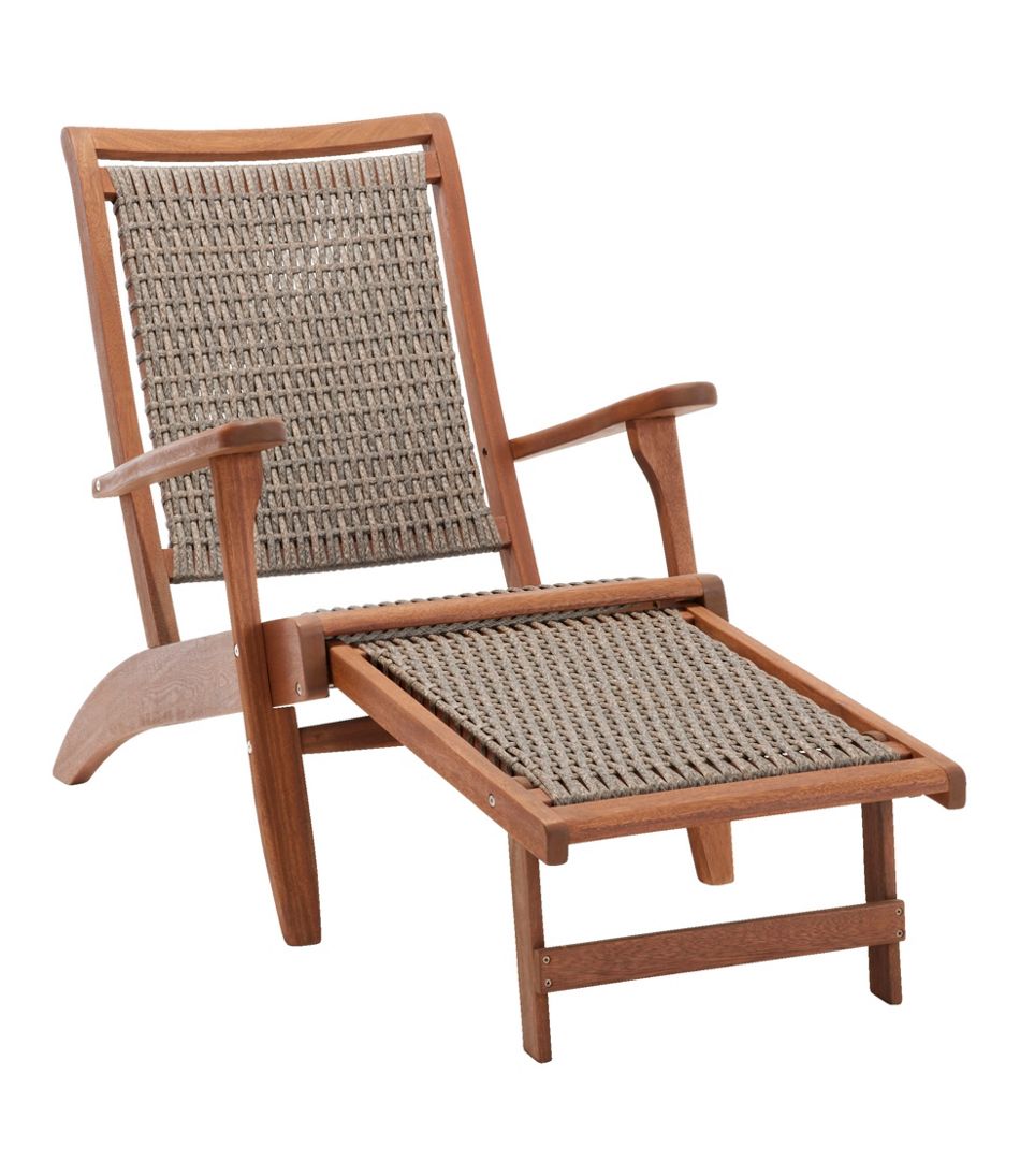 Wicker Eucalyptus Lounger - Image 5