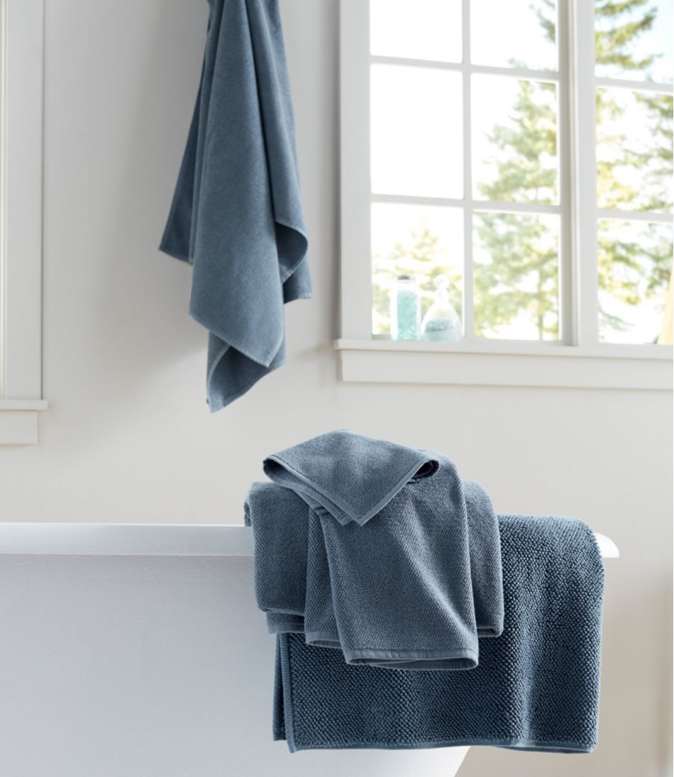 Organic Textured Cotton Towel Set - Image 4
