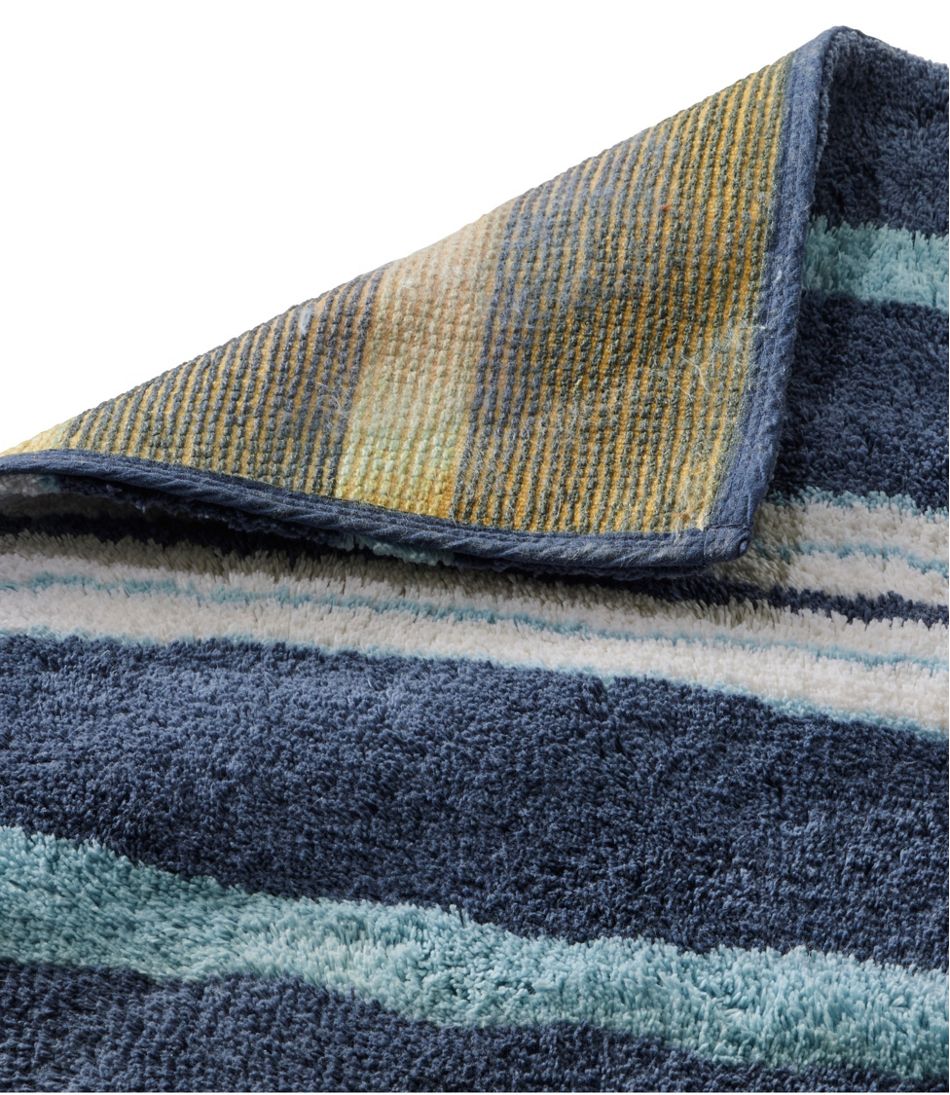 Premium Cotton Bath Mat, Multistripe - Image 2