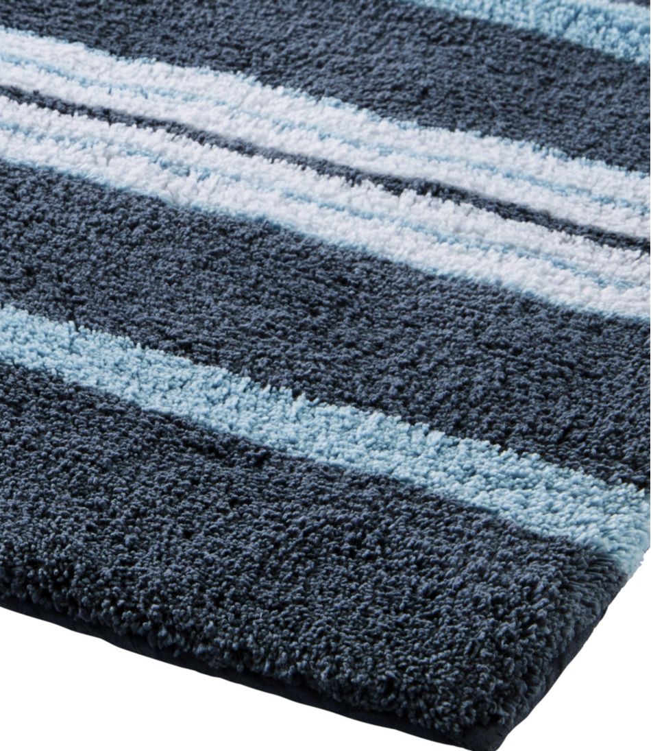 Premium Cotton Bath Mat, Multistripe - Image 3