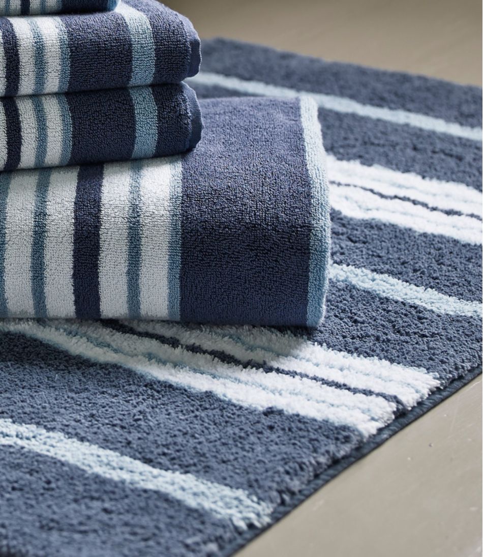 Premium Cotton Bath Mat, Multistripe - Image 5