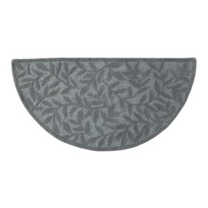 Wool Hearth Rug, Crescent, Leaf
